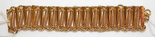 Bracelet, House of Balmain French, metal, French