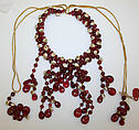 Necklace, House of Chanel  French, metal, glass, pearls, French