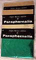 Kit, Paraphernalia American, metal foil, plastic, American