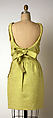Cocktail ensemble, (a) House of Givenchy (French, founded 1952), silk, French