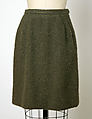 Ensemble, Jacques Tiffeau (French, 1927–1988), wool, fur, American