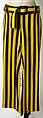 Ensemble, Paraphernalia (American, 1965–late 1970s), cotton, American