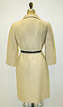 Coat, House of Givenchy (French, founded 1952), (a) wool; (b) leather, French