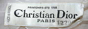 Evening dress, House of Dior (French, founded 1946), [no medium available], French