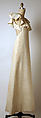 Evening dress, Madame Grès (Germaine Émilie Krebs) (French, Paris 1903–1993 Var region), cotton, French