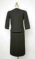 Ensemble, House of Balenciaga (French, founded 1937), wool, French