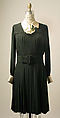 Afternoon dress, Yves Saint Laurent (French, founded 1961), silk, French