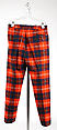 Trousers, wool, probably British
