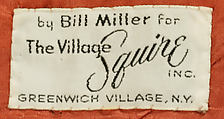 Dinner jacket, wool, American