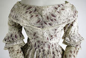 Morning dress, cotton, British