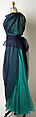 Evening dress, Mad Carpentier (French, 1939–1957), silk, French