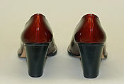 Pumps, Bruno Magli SP.A., leather, plastic (vinyl), Italian