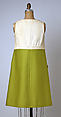 Ensemble, André Courrèges (French, Pau 1923–2016 Neuilly-sur-Seine), wool, French