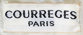 Ensemble, André Courrèges (French, Pau 1923–2016 Neuilly-sur-Seine), wool, French