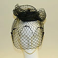 Cocktail hat, Paulette (French), [no medium available], French