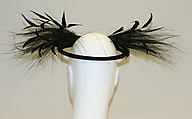 Evening hat, John-Frederics, Inc. (American, 1929–1948), [no medium available], American