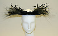 Evening hat, John-Frederics, Inc. (American, 1929–1948), [no medium available], American