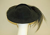 Hat, feathers, French