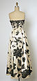 Evening ensemble, House of Balenciaga (French, founded 1937), silk, French