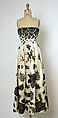 Evening ensemble, House of Balenciaga (French, founded 1937), silk, French