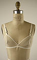 Brassiere, Rudi Gernreich (American (born Austria), Vienna 1922–1985 Los Angeles, California), nylon, American