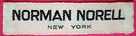 Ensemble, Norman Norell (American, Noblesville, Indiana 1900–1972 New York), wool, latex, American