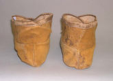 Moccasins, silk, American