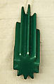 Clip, plastic (cellulose nitrate), American