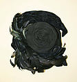 Hat, silk, feathers, American or European