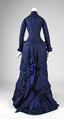 Dinner dress, silk, American