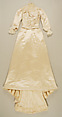 Wedding dress, Arnold Constable & Company (American), silk, American
