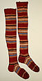 Stockings, silk, probably American