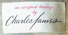 Ensemble, Charles James (American, born Great Britain, 1906–1978), silk, American