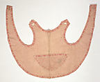 Pinafore, linen, cotton, American