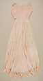 Dress, silk, American