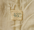 Negligée, silk, cotton, American or European