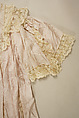 Negligée, silk, cotton, American or European