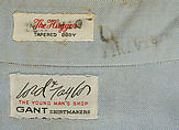 Shirt, Lord &amp; Taylor (American, founded 1826), cotton, American