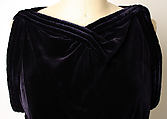 Dinner ensemble, Muriel King (American, 1900–1977), silk, American