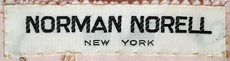 Evening suit, Norman Norell (American, Noblesville, Indiana 1900–1972 New York), silk, American