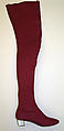 Ensemble, (a) Halston (American, Des Moines, Iowa 1932–1990 San Francisco, California), wool, American