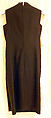 Afternoon dress, James Galanos (American, Philadelphia, Pennsylvania, 1924–2016 West Hollywood, California), wool, silk, American