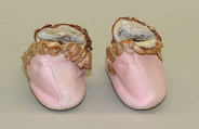 Shoes, leather, silk, American or European