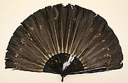 Fan, feathers, plastic, American or European