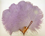 Fan, feathers, plastic, American or European