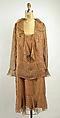 Afternoon dress, silk, American