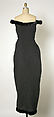 Evening dress, House of Balenciaga (French, founded 1937), silk, fur, French