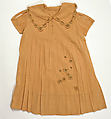 Dress, silk, probably French
