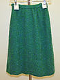 Suit, Mainbocher (French and American, founded 1930), mohair, American