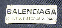 Raincoat, House of Balenciaga (French, founded 1937), [no medium available], French
